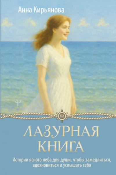Аудиокнига Лазурная книга. Истории ясного неба для души, чтобы замедлиться, вдохновиться и услышать себя - Анна Кирьянова
